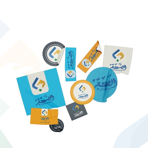 استيكرات منتجات طباعة وقص