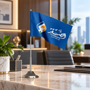 AI Gallery - Desk Flag - Office