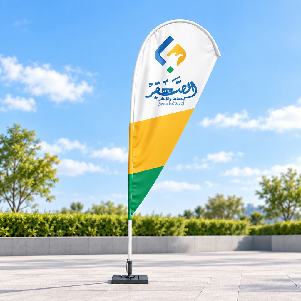 AI Gallery - Feather Flag - Plaza