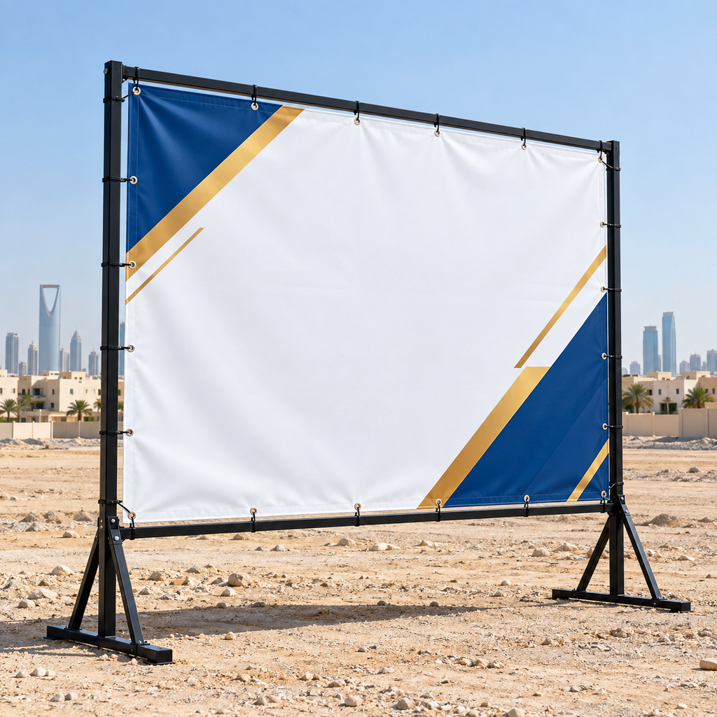 [BNR-AUCTION-SI] بنر مزاد توريد وتركيب / Auction Banner Supply & Installation