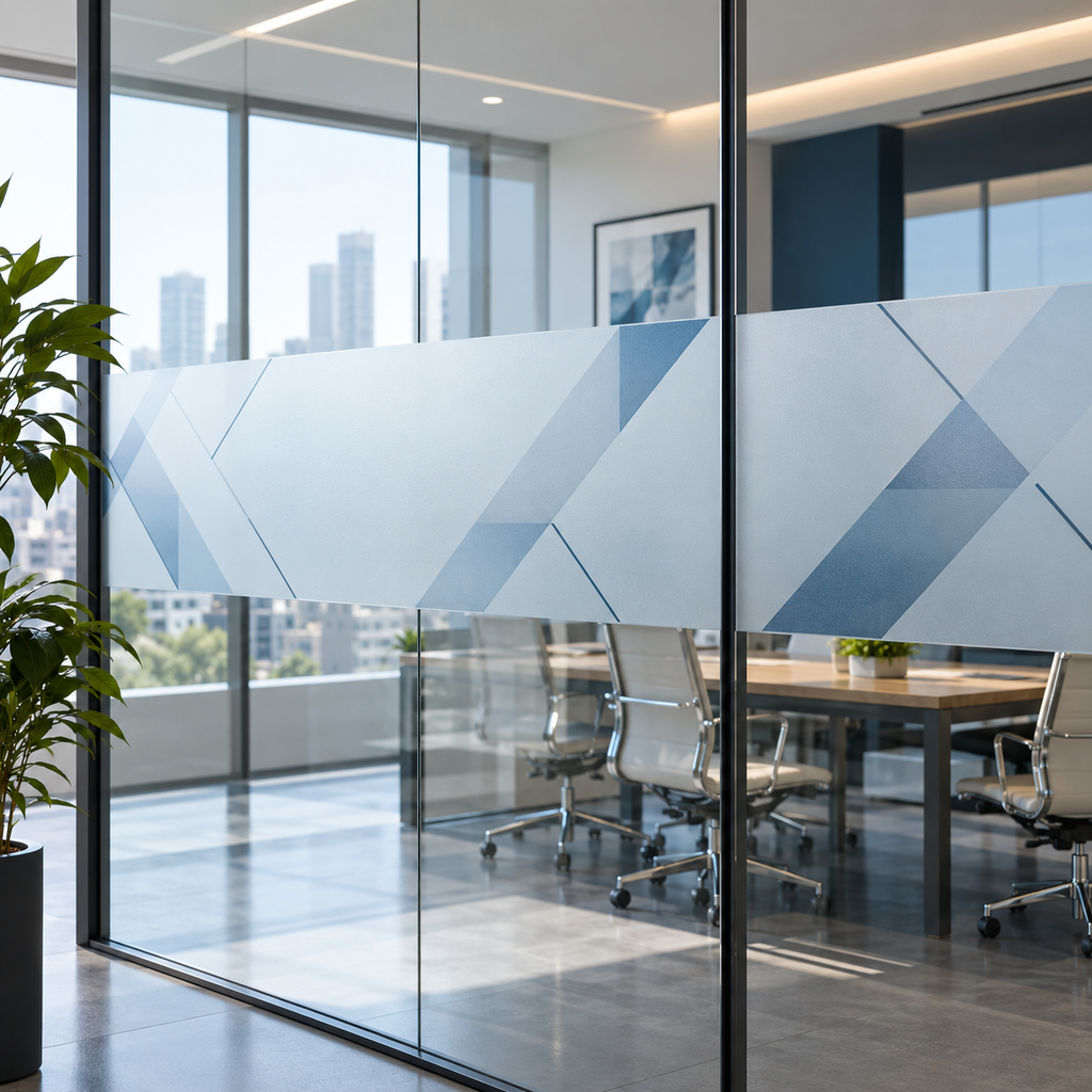 Frosted Glass Sticker