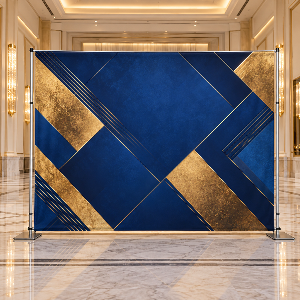 [DSP-BACKDROP-STRAIGHT] خلفية عرض مستقيمة / Straight Event Backdrop